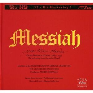 Anders Ohrwall & Swedish Radio Symphony Orchestra - Messiah  CD